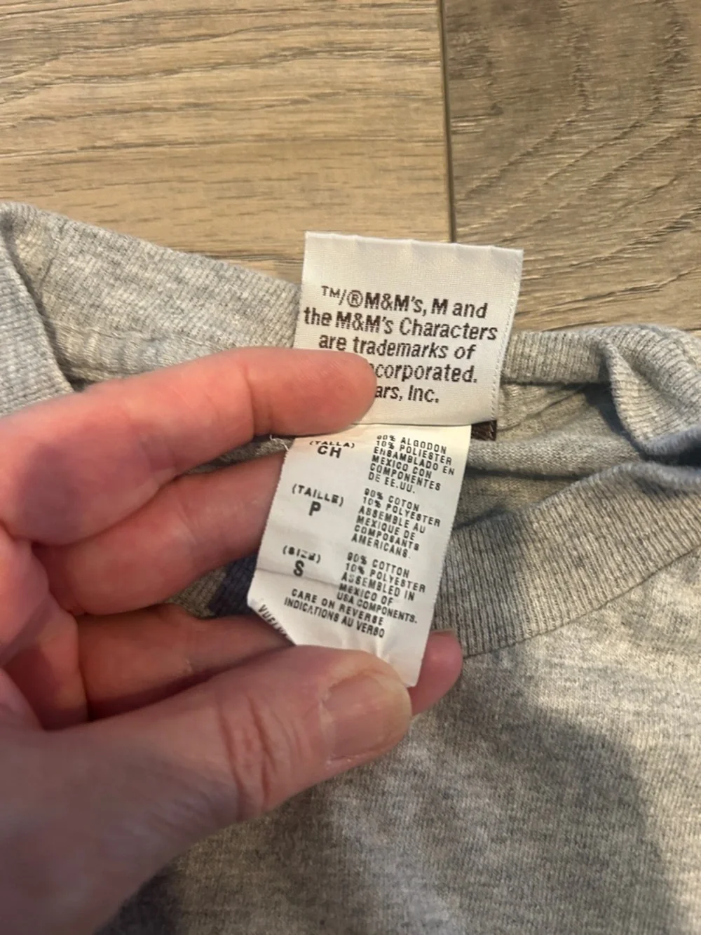 M&MS classic gray